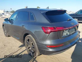 2019 Audi e-tron Prestige with VIN WA1VAAGE6KB016070, listed as a IAAI auction lot 42655490 with 78,384 mi miles and . Bid and sale history available at DreamBid. Image 3.