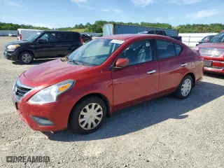 2015 Nissan Versa SV with VIN 3N1CN7AP2FL909035, listed as a Copart auction lot 52595565 with 132,851 mi miles and Clean Title. Bid and sale history available at carsss.com. Image 1.
