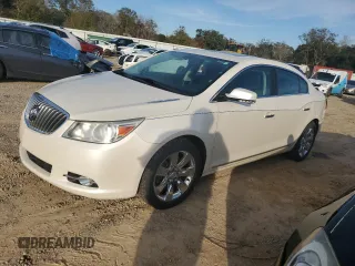 2013 Buick LaCrosse Premium 2 with VIN 1G4GH5E36DF251773, listed as a Copart auction lot 86794504 with 94,497 mi miles and Salvage Title. Bid and sale history available at carsss.com. Image 1.
