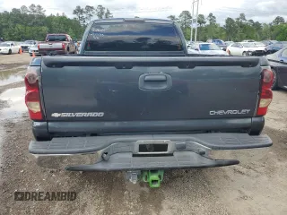 2004 Chevrolet Silverado 1500 LS with VIN 2GCEC19T441217495, listed as a Copart auction lot 52202075 with Not Provided miles and Salvage Title. Bid and sale history available at DreamBid. Image 6.