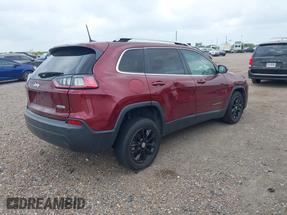 2019 Jeep Cherokee Latitude Plus with VIN 1C4PJLLB9KD404257, listed as a IAAI auction lot 42133975 with 97,062 mi miles and . Bid and sale history available at DreamBid. Image 4.
