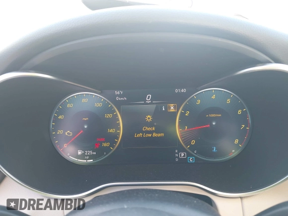 2020 Mercedes-Benz C 300 with VIN W1KWF8EB6LR595931, listed as a IAAI auction lot 41124898 with 20,713 mi miles and . Bid and sale history available at DreamBid. Image 7.