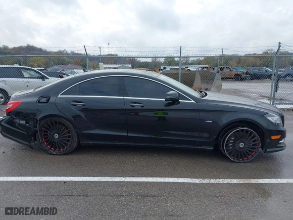 2012 Mercedes-Benz CLS-Class CLS 550 with VIN WDDLJ7DB2CA009155, listed as a IAAI auction lot 40746473 with 123,671 mi miles. Bid and sale history available at carsss.com. Image 13.