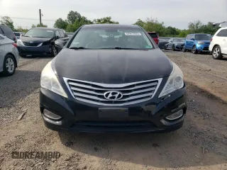 2012 Hyundai Azera with VIN KMHFH4JG8CA192476, listed as a Copart auction lot 57971925 with 141,346 mi miles and Salvage title. Bid and sale history available at DreamBid. Image 5.