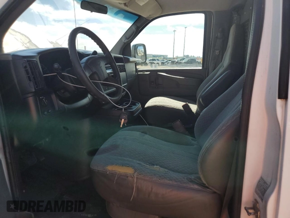 2007 Chevrolet Express Cargo with VIN 1GCGG29U571145289, listed as a Copart auction lot 63763715 with 383,234 mi miles and Clean title. Bid and sale history available at DreamBid. Image 7.