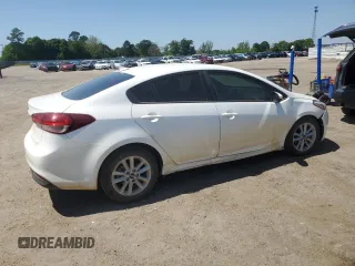2017 Kia Forte LX with VIN 3KPFL4A72HE075855, listed as a Copart auction lot 52807335 with 76,521 mi miles and Salvage Title. Bid and sale history available at carsss.com. Image 3.