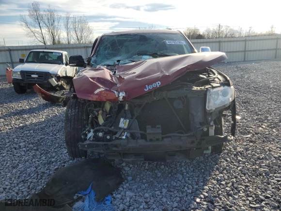 2012 Jeep Grand Cherokee Overland with VIN 1C4RJFCG1CC113295, listed as a Copart auction lot 49785785 with 0 mi miles and Salvage Title. Bid and sale history available at carsss.com. Image 5.