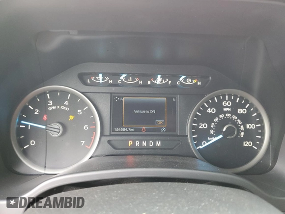 2018 Ford F-150 XL with VIN 1FTEW1CP7JKF70781, listed as a Copart auction lot 50906645 with 154,564 mi miles and Salvage Title. Bid and sale history available at DreamBid. Image 9.