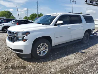 2018 Chevrolet Suburban LT z VIN 1GNSKHKC3JR331975, wystawiony jako Copart lot #56638795 z przebiegiem 130 647 mil mil oraz Szkoda całkowita • Salvage title. Historia ofert i sprzedaży dostępna na DreamBid. Obrazek 1.