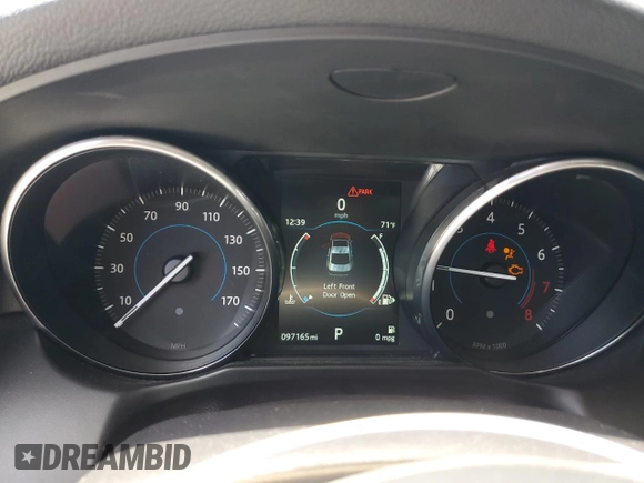 2017 Jaguar XF 35t Premium with VIN SAJBJ4BV5HCY27753, listed as a Copart auction lot 55972055 with 97,165 mi miles and Clean Title. Bid and sale history available at DreamBid. Image 9.