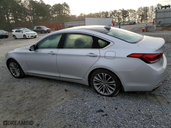 2016 Hyundai Genesis 3.8L with VIN KMHGN4JE7GU144113, listed as a Copart auction lot 43330685 with 76,164 mi miles and Salvage Title. Bid and sale history available at carsss.com. Image 2.