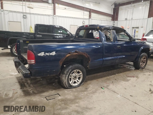 2003 Dodge Dakota Sport with VIN 1D7HG32N43S328884, listed as a Copart auction lot 85985644 with 141,779 mi miles and Non Repairable. Bid and sale history available at carsss.com. Image 3.