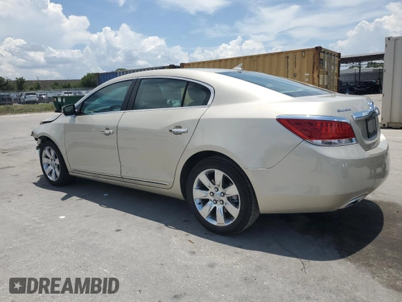 2013 Buick LaCrosse Premium 1 with VIN 1G4GF5E38DF238965, listed as a Copart auction lot 58130755 with 89,287 mi miles and Salvage title. Bid and sale history available at DreamBid. Image 2.