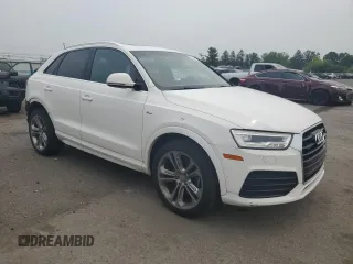 2016 Audi Q3 Prestige with VIN WA1GFCFS6GR019336, listed as a Copart auction lot 60633265 with 85,502 mi miles and Salvage title. Bid and sale history available at DreamBid. Image 4.