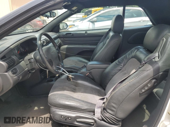 2004 Chrysler Sebring LXi with VIN 1C3EL55R94N276546, listed as a Copart auction lot 63691475 with 122,628 mi miles and Salvage title. Bid and sale history available at DreamBid. Image 7.