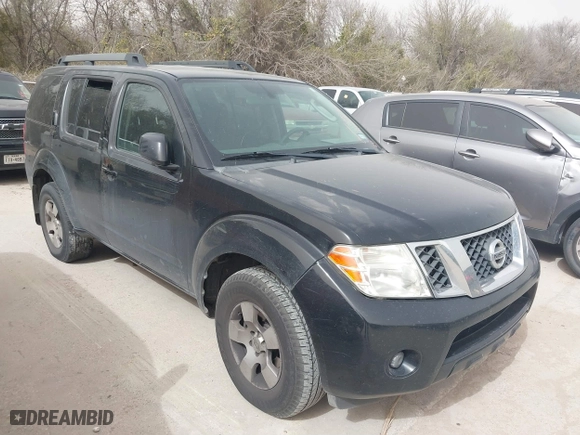 2010 Nissan Pathfinder SE with VIN 5N1AR1NN5AC627227, listed as a IAAI auction lot 41809686 with 144,164 mi miles. Bid and sale history available at carsss.com. Image 1.