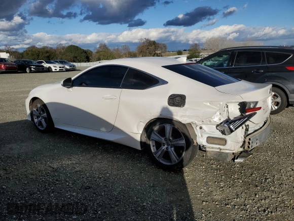 2016 Lexus RC 200t F Sport z VIN JTHHA5BC9G5000840, wystawiony jako Copart lot #45600485 z przebiegiem 80 783 mil mil oraz Szkoda całkowita • Salvage title. Historia ofert i sprzedaży dostępna na DreamBid. Obrazek 2.