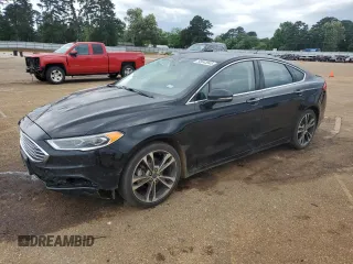 2017 Ford Fusion Titanium with VIN 3FA6P0K90HR221889, listed as a Copart auction lot 55643945 with 126,621 mi miles and Salvage title. Bid and sale history available at DreamBid. Image 1.
