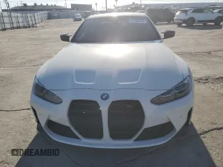 2024 BMW M4 Competition xDrive with VIN WBS43AZ09RCP15123, listed as a Copart auction lot 46450045 with 16,710 mi miles and Salvage Title. Bid and sale history available at carsss.com. Image 5.