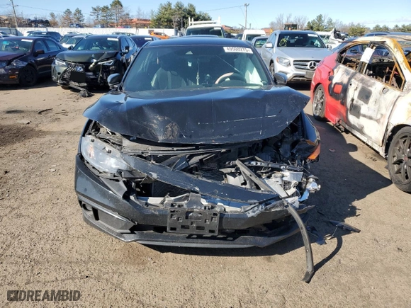 2019 Honda Civic Coupe Sport with VIN 2HGFC4B80KH300746, listed as a Copart auction lot 49500275 with 73,739 mi miles and Salvage Title. Bid and sale history available at carsss.com. Image 5.