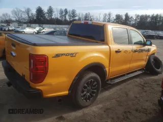 2022 Ford Ranger XL with VIN 1FTER4FH3NLD17700, listed as a Copart auction lot 43262295 with 31,903 mi miles and Salvage Title. Bid and sale history available at DreamBid. Image 3.