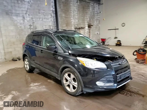 2013 Ford Escape SE with VIN 1FMCU9GX5DUA90541, listed as a Copart auction lot 58897585 with 124,593 mi miles and Salvage title. Bid and sale history available at DreamBid. Image 14.