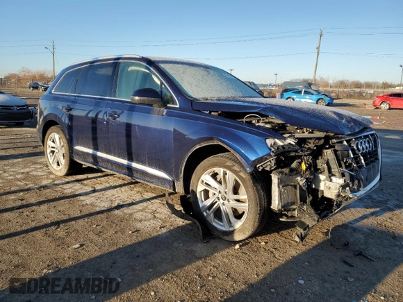 2023 Audi Q7 Premium Plus with VIN WA1LXBF78PD015318, listed as a Copart auction lot 49242945 with 23,027 mi miles and Salvage Title. Bid and sale history available at carsss.com. Image 4.