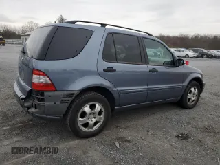 2004 Mercedes-Benz M-Class 3.5L with VIN 4JGAB57E24A497867, listed as a Copart auction lot 81028994 with 147,822 mi miles and Salvage Title. Bid and sale history available at carsss.com. Image 3.