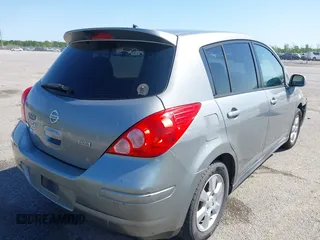 2012 Nissan Versa S with VIN 3N1BC1CP2CK279126, listed as a IAAI auction lot 42002414 with 193,567 mi miles. Bid and sale history available at carsss.com. Image 4.