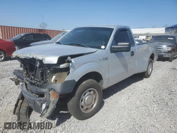 2012 Ford F-150 XL with VIN 1FTNF1CF7CKE25038, listed as a Copart auction lot 48406055 with Not provided miles and Salvage title. Bid and sale history available at DreamBid. Image 1.