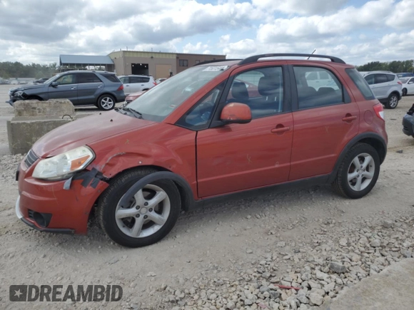 2008 Suzuki SX4 with VIN JS2YB413285103552, listed as a Copart auction lot 71531544 with 96,759 mi miles and Salvage Title. Bid and sale history available at carsss.com. Image 1.