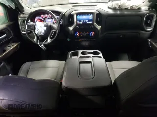2021 Chevrolet Silverado 1500 LT with VIN 1GCUYDET4MZ393278, listed as a Copart auction lot 84419374 with 47,050 mi miles and Salvage Title. Bid and sale history available at carsss.com. Image 8.