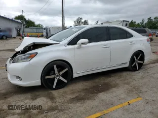 2011 Lexus HS 250h z VIN JTHBB1BA0B2046268, wystawiony jako Copart lot #57798835 z przebiegiem 193 735 mil mil oraz Szkoda całkowita • Salvage title. Historia ofert i sprzedaży dostępna na DreamBid. Obrazek 1.