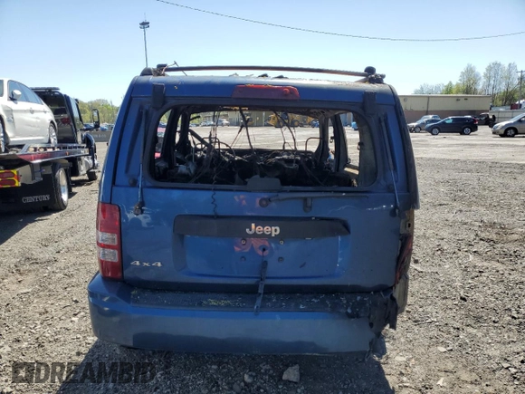 2010 Jeep Liberty Sport with VIN 1J4PN2GK1AW110261, listed as a Copart auction lot 54879855 with Not Provided miles and Salvage Title. Bid and sale history available at DreamBid. Image 6.