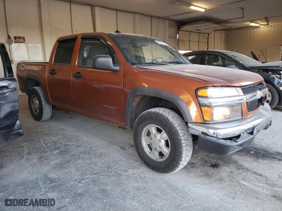 2005 Chevrolet Colorado 1SF LS Z71 with VIN 1GCDT136558117340, listed as a Copart auction lot 80989443 with 241,044 mi miles and Salvage Title. Bid and sale history available at carsss.com. Image 4.