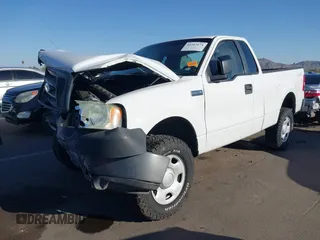 2008 Ford F-150 XL with VIN 1FTRF14V48KD70417, listed as a IAAI auction lot 41763174 with 109,807 mi miles. Bid and sale history available at carsss.com. Image 17.