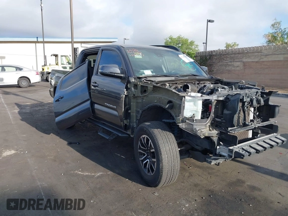 2022 Toyota Tacoma SR5 with VIN 3TMAZ5CN5NM181034, listed as a IAAI auction lot 42243200 with Not provided miles and . Bid and sale history available at DreamBid. Image 1.