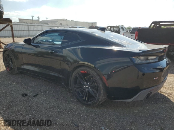 2018 Chevrolet Camaro 2LT with VIN 1G1FD1RX9J0139073, listed as a Copart auction lot 72998054 with 106,415 mi miles and Salvage Title. Bid and sale history available at carsss.com. Image 2.
