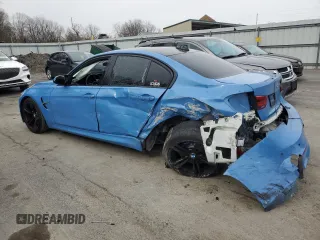 2016 BMW M3 with VIN WBS8M9C59G5D30909, listed as a Copart auction lot 45460425 with Not provided miles and Salvage title. Bid and sale history available at DreamBid. Image 2.