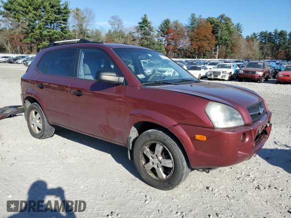 2007 Hyundai Tucson GLS with VIN KM8JM12BX7U563486, listed as a Copart auction lot 79578654 with 150,857 mi miles and Clean Title. Bid and sale history available at carsss.com. Image 4.