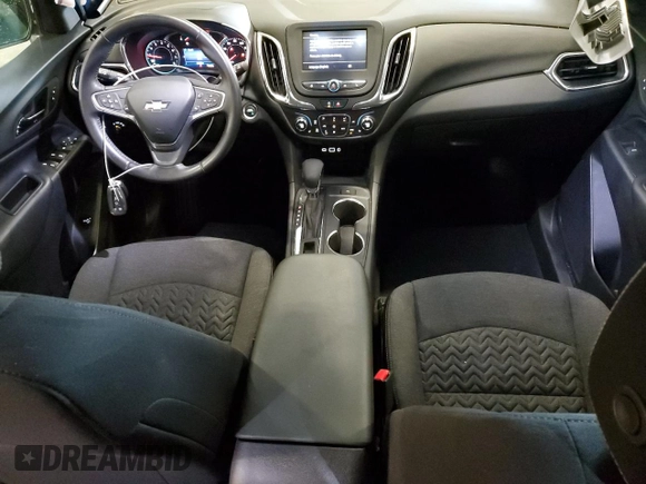 2022 Chevrolet Equinox LT with VIN 3GNAXUEV6NL189394, listed as a Copart auction lot 60070455 with 25,039 mi miles and Salvage title. Bid and sale history available at DreamBid. Image 8.