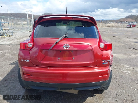 2014 Nissan Juke S with VIN JN8AF5MV7ET364402, listed as a IAAI auction lot 41808136 with 146,153 mi miles. Bid and sale history available at carsss.com. Image 17.