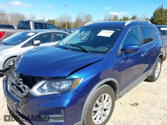 2018 Nissan Rogue S with VIN KNMAT2MT4JP537958, listed as a IAAI auction lot 41744449 with 210,612 mi miles and . Bid and sale history available at carsss.com. Image 17.