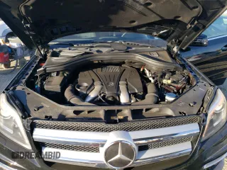 2016 Mercedes-Benz GL with VIN 4JGDF7DE1GA649840, listed as a Copart auction lot 85547614 with 129,133 mi miles and Salvage Title. Bid and sale history available at carsss.com. Image 13.