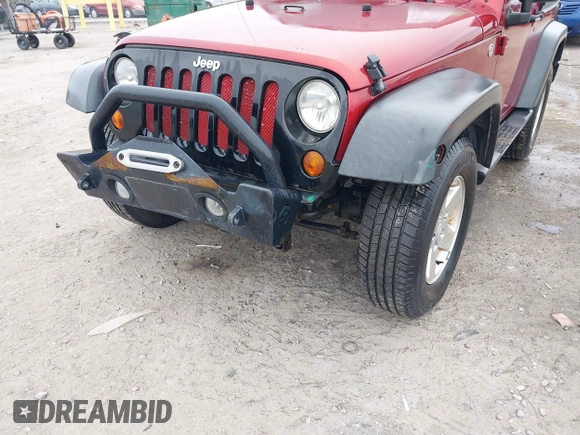 2012 Jeep Wrangler Sport with VIN 1C4AJWAG3CL197295, listed as a IAAI auction lot 42349118 with 117,381 mi miles and . Bid and sale history available at DreamBid. Image 6.