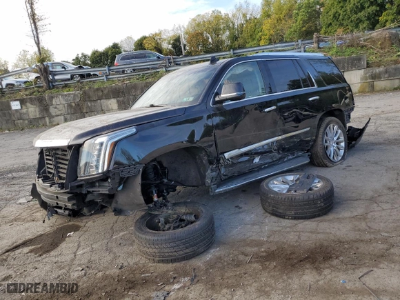 2019 Cadillac Escalade Luxury with VIN 1GYS4BKJ5KR391959, listed as a Copart auction lot 73730244 with 0 mi miles and Salvage Title. Bid and sale history available at carsss.com. Image 1.