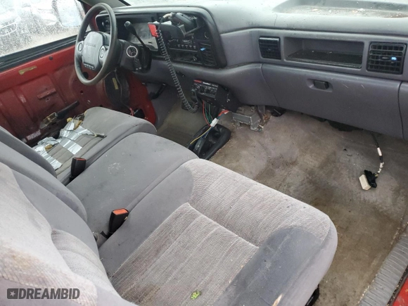 1997 Dodge Ram 1500 with VIN 1B7HF16Z5VJ519902, listed as a Copart auction lot 86356134 with 191,147 mi miles and Salvage Title. Bid and sale history available at carsss.com. Image 8.