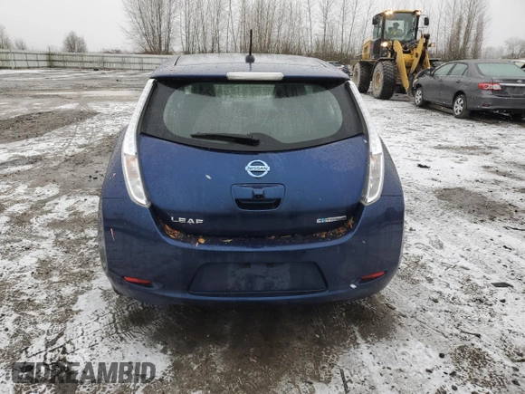 2016 Nissan LEAF S with VIN 1N4AZ0CP8GC304730, listed as a Copart auction lot 68542692 with 29,435 mi miles. Bid and sale history available at carsss.com. Image 6.