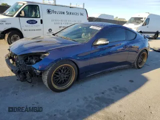 2016 Hyundai Genesis Coupe 3.8L Ultimate with VIN KMHHU6KJ7GU136639, listed as a Copart auction lot 50078255 with 127,827 mi miles and Clean Title. Bid and sale history available at carsss.com. Image 1.