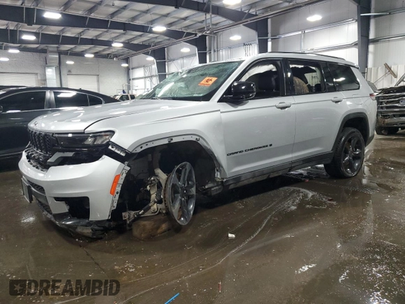 2023 Jeep Grand Cherokee Altitude with VIN 1C4RJKAG6P8881651, listed as a Copart auction lot 55986725 with 49,631 mi miles and Salvage title. Bid and sale history available at DreamBid. Image 1.